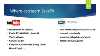Introduction to JavaFX | PPTX