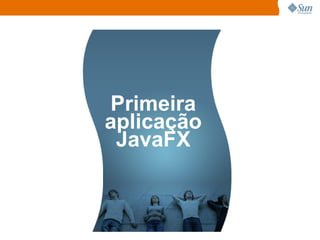 Primeira aplicação JavaFX 