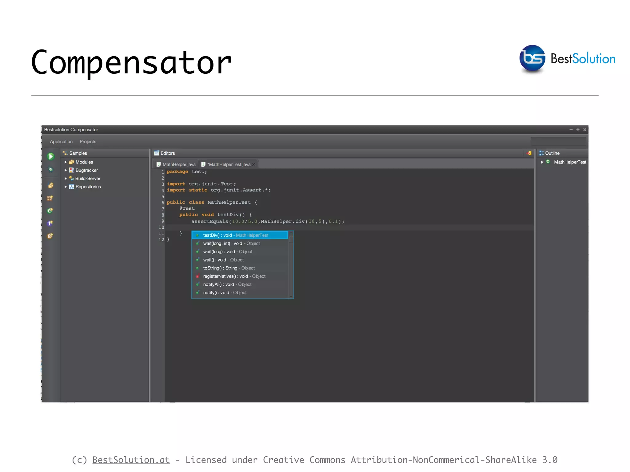 (c) BestSolution.at - Licensed under Creative Commons Attribution-NonCommerical-ShareAlike 3.0
Compensator
 