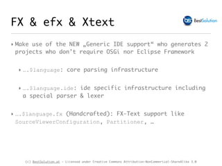 Java fx & xtext | PDF