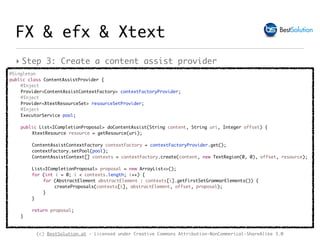 Java fx & xtext | PDF