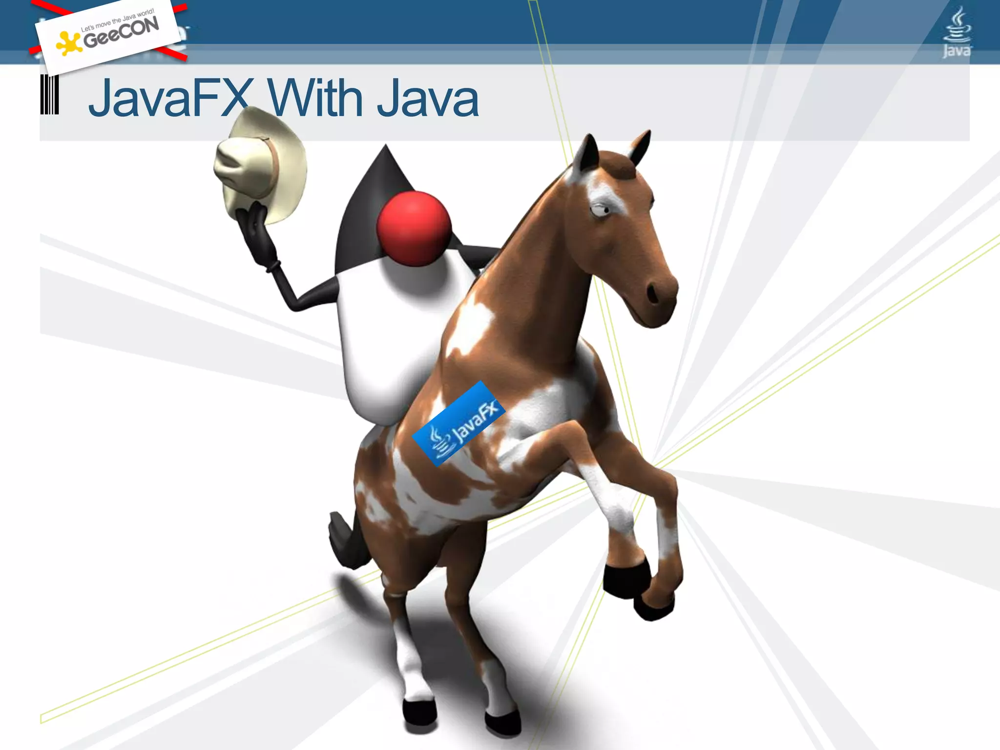 JavaFX With Java