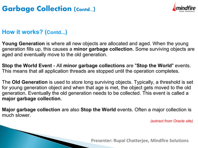 Java Garbage Collection - How it works | PPT