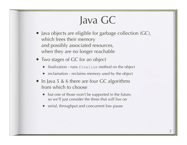 Java Garbage Collection | PDF