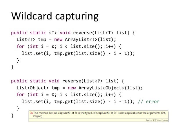 java generics