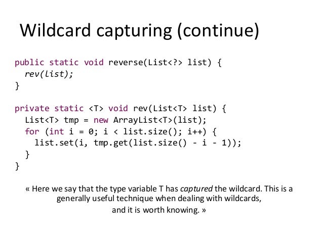 java generics