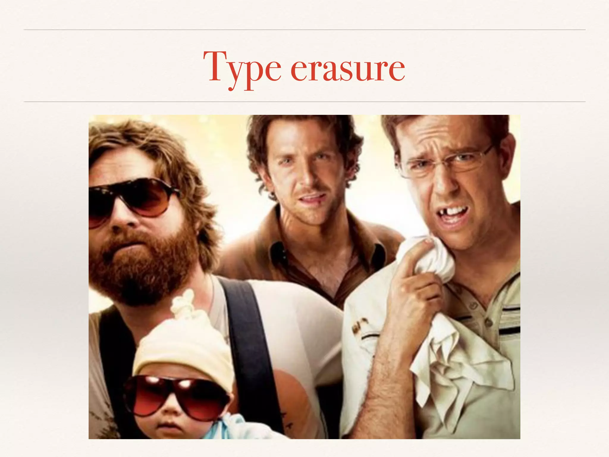 Type erasure
 