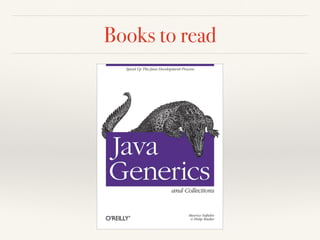 Books to read
 