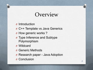 Java generics final | PPT