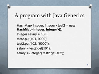 Java generics final | PPT