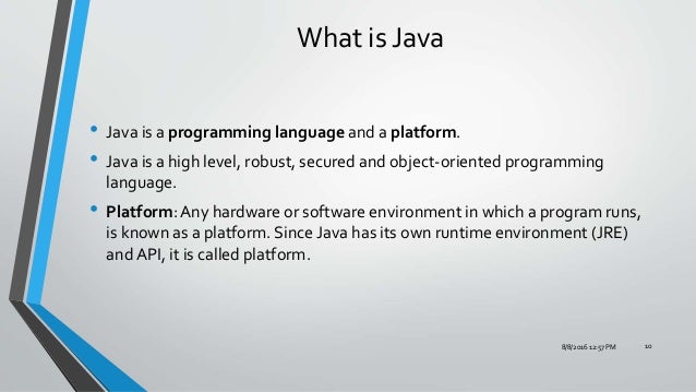 Java history 01