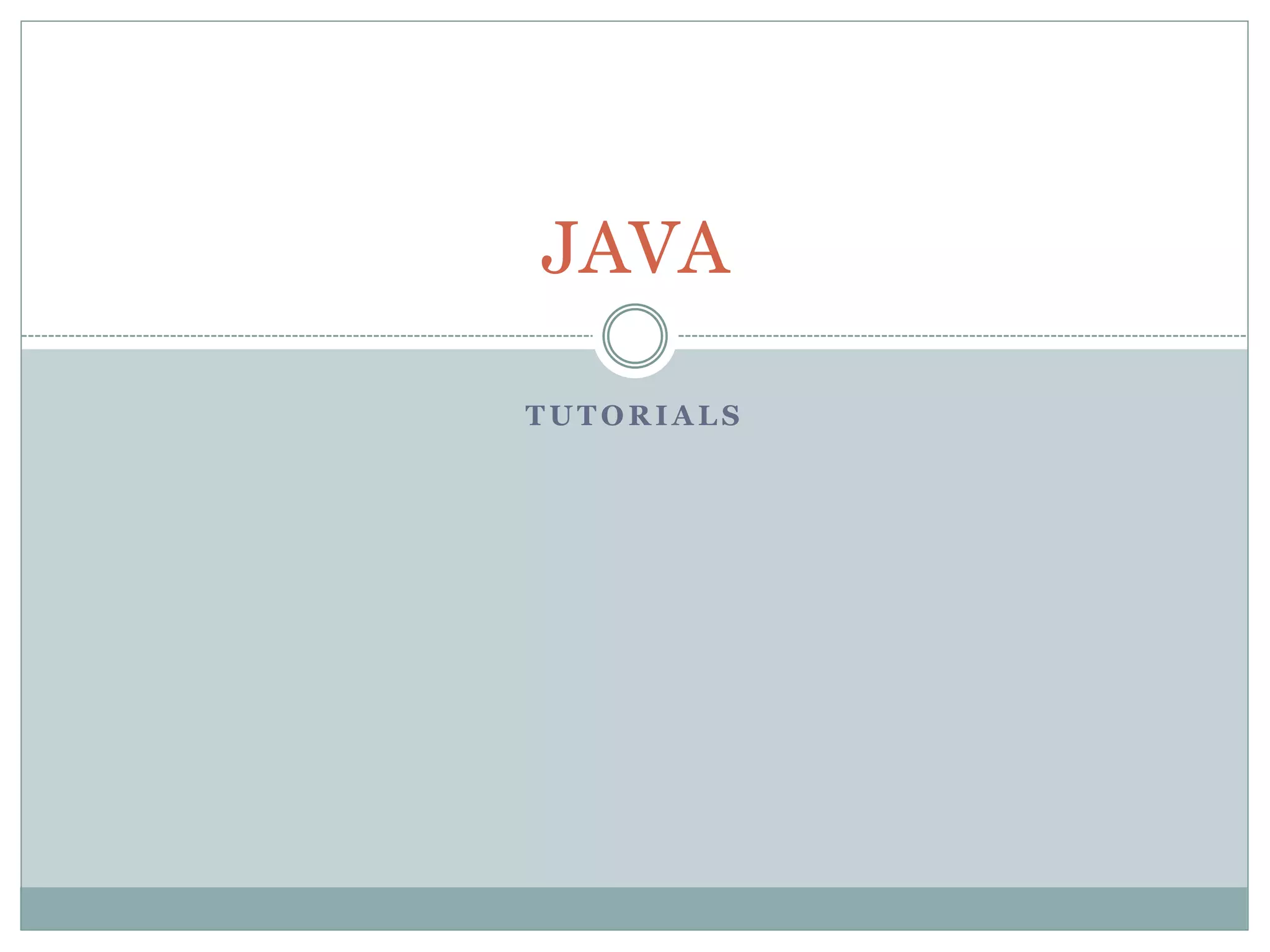History Of JAVA | PPTX | Programming Languages | Computing