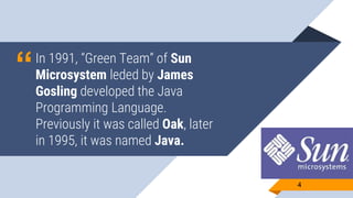 Java History | PPTX