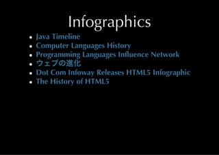 Java & HTML5 History