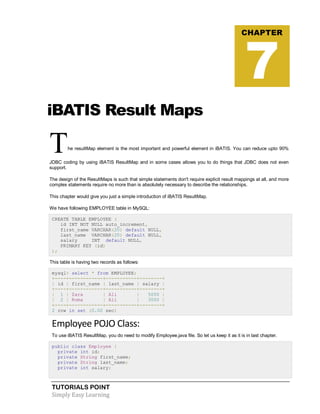 Java ibatis tutorial | PDF