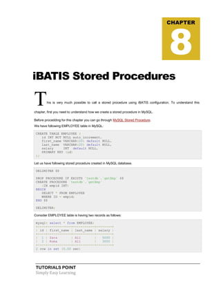 Java ibatis tutorial | PDF