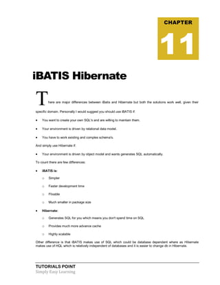 Java ibatis tutorial | PDF