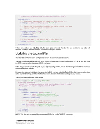 Java ibatis tutorial | PDF