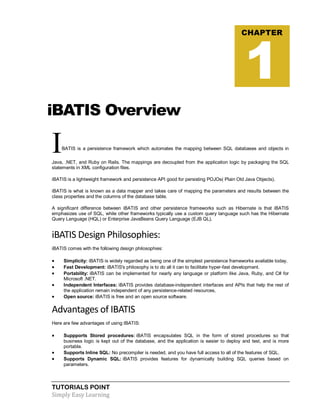 Java ibatis tutorial | PDF