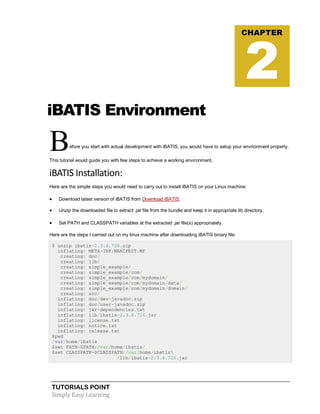 Java ibatis tutorial | PDF
