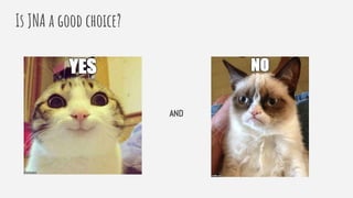 Is JNA a good choice?
AND
 