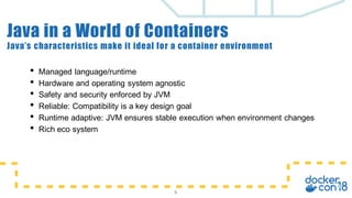 Java in a world of containers | PPT