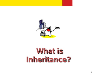 3
What isWhat is
Inheritance?Inheritance?
 