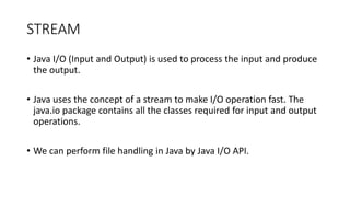 Java I/O | PPT