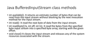 Java I/O | PPT