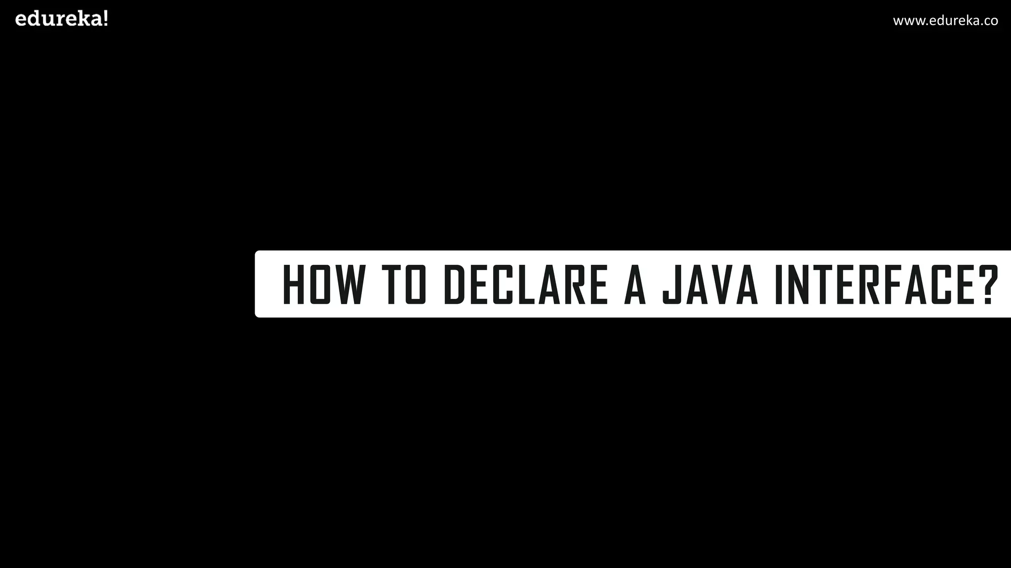 What is Interface in Java | How to implement Multiple Inheritance Using ...