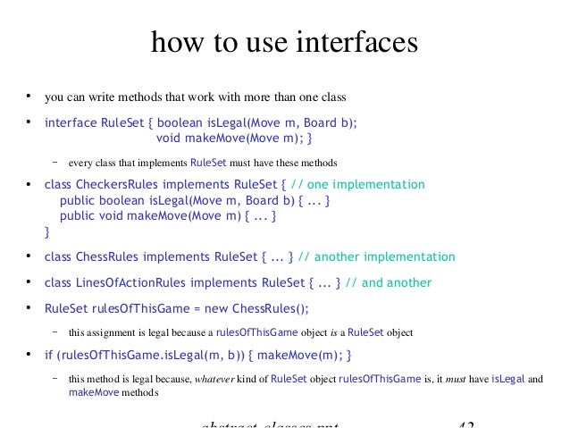 java interfaces abstract classes java interfaces abstract classes