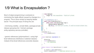 9 crucial Java Design Principles you cannot miss | PPT