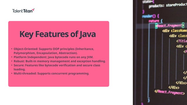 Introduction to java and java interview questions | PPT