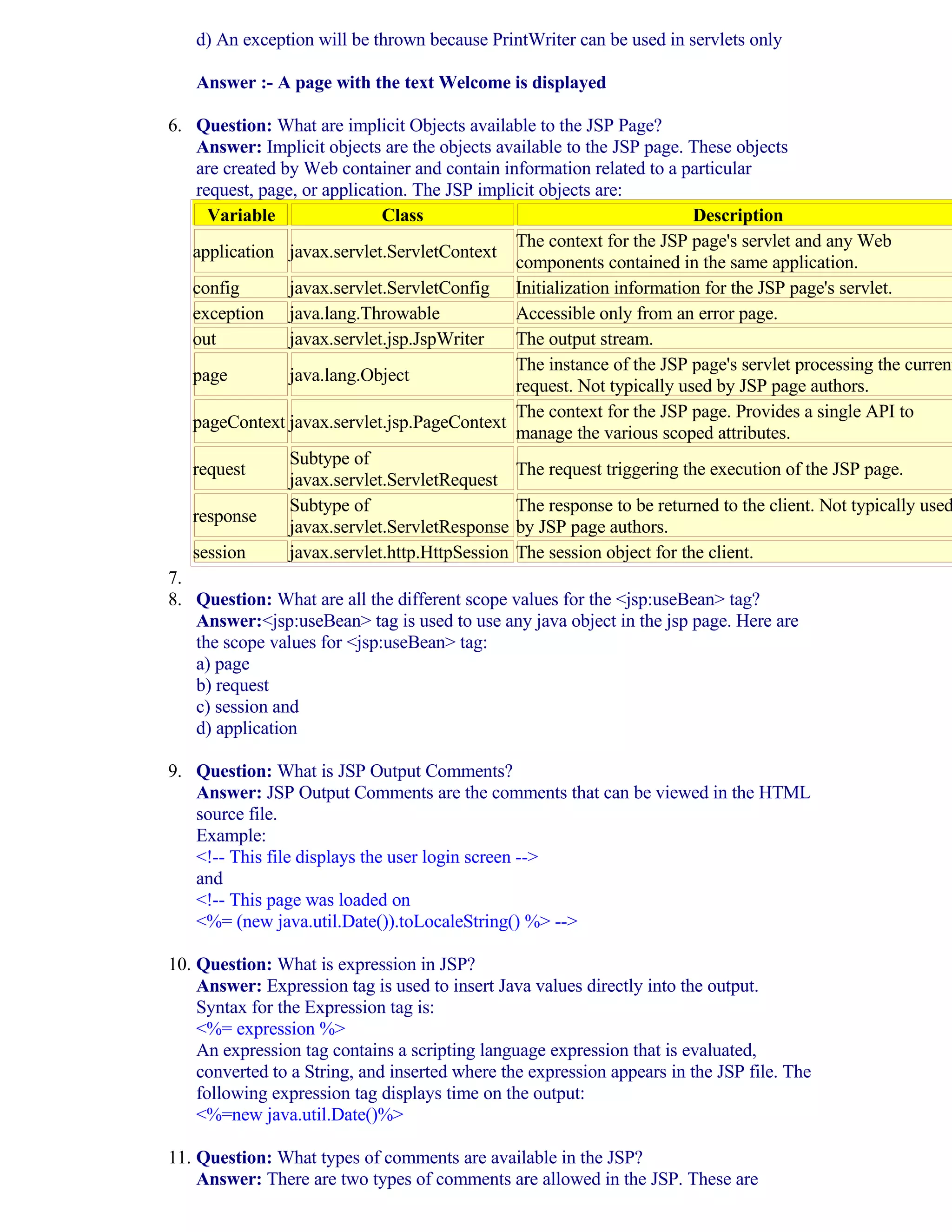 Java Interview Questions