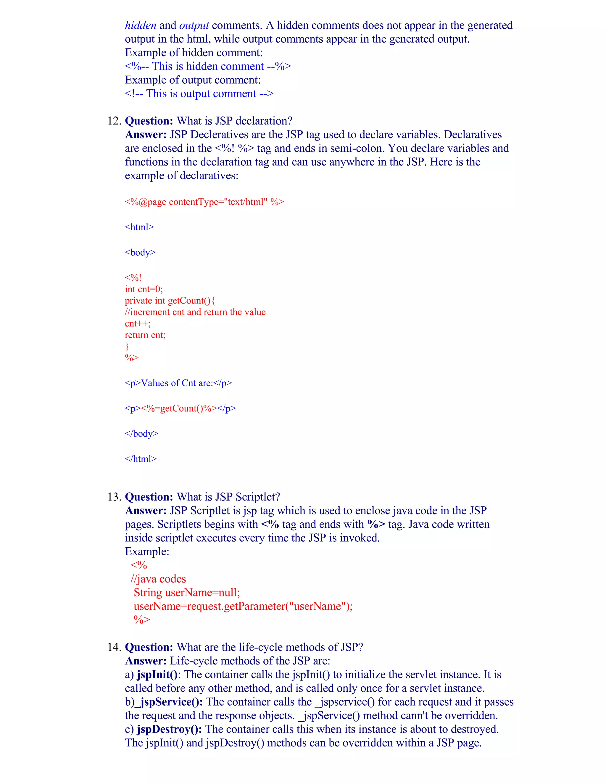Java Interview Questions