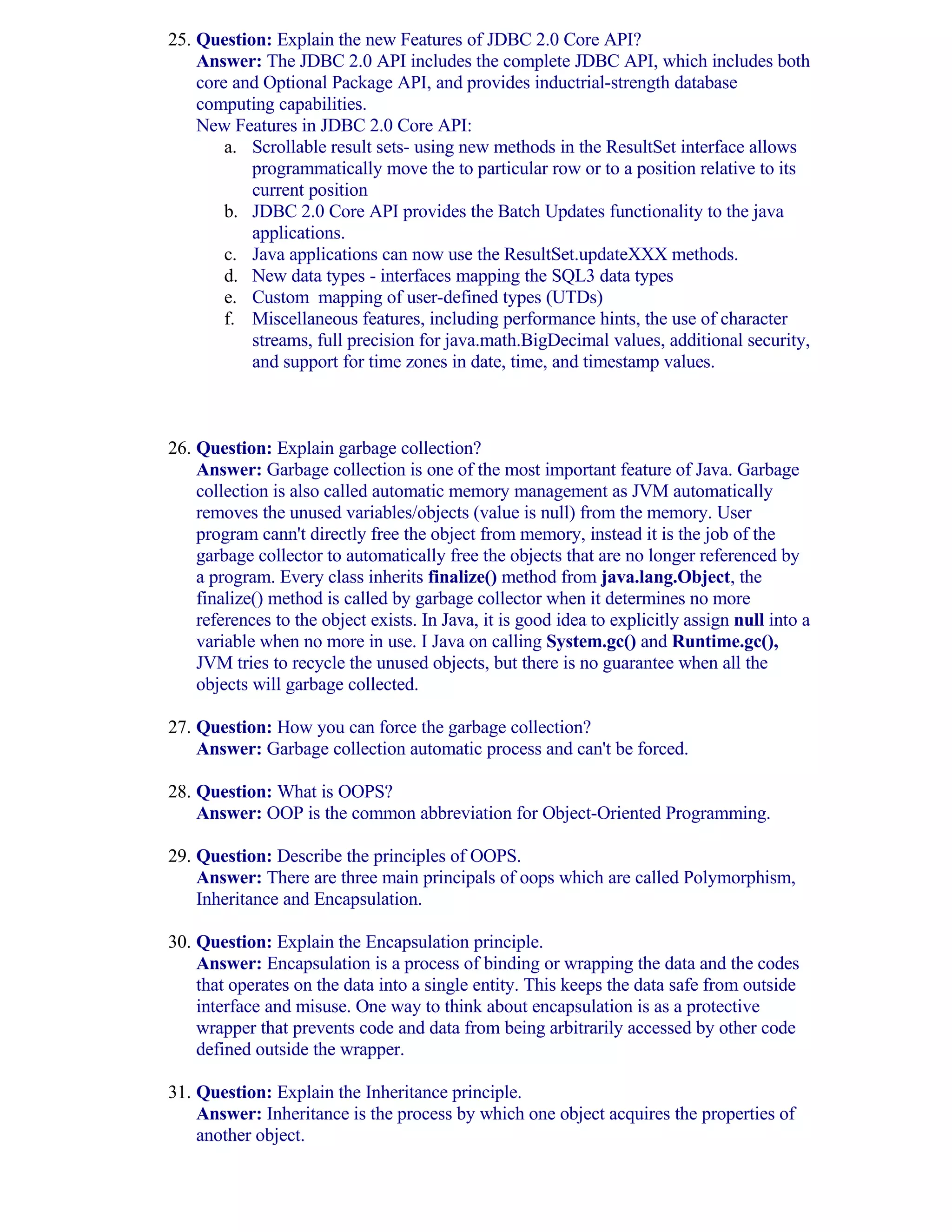 Java Interview Questions