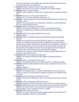 Java Interview Questions