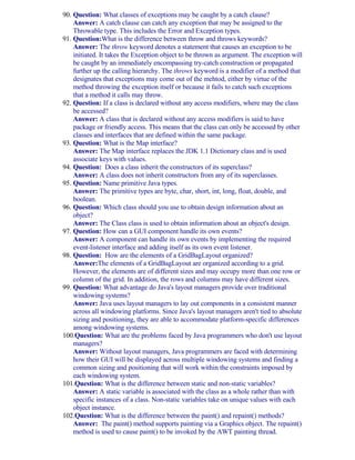 Java Interview Questions