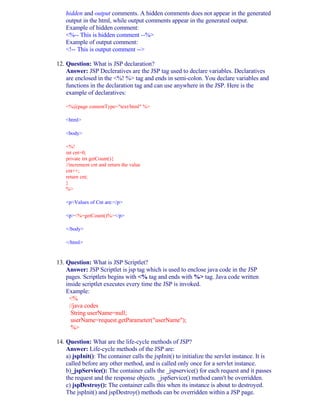 Java Interview Questions