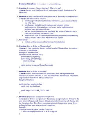 Java Interview Questions