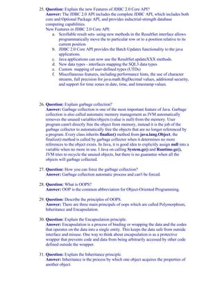 Java Interview Questions