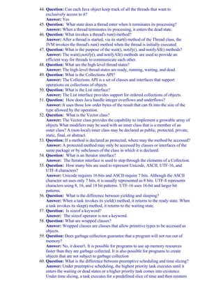 Java Interview Questions