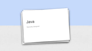 Java intro | PPT