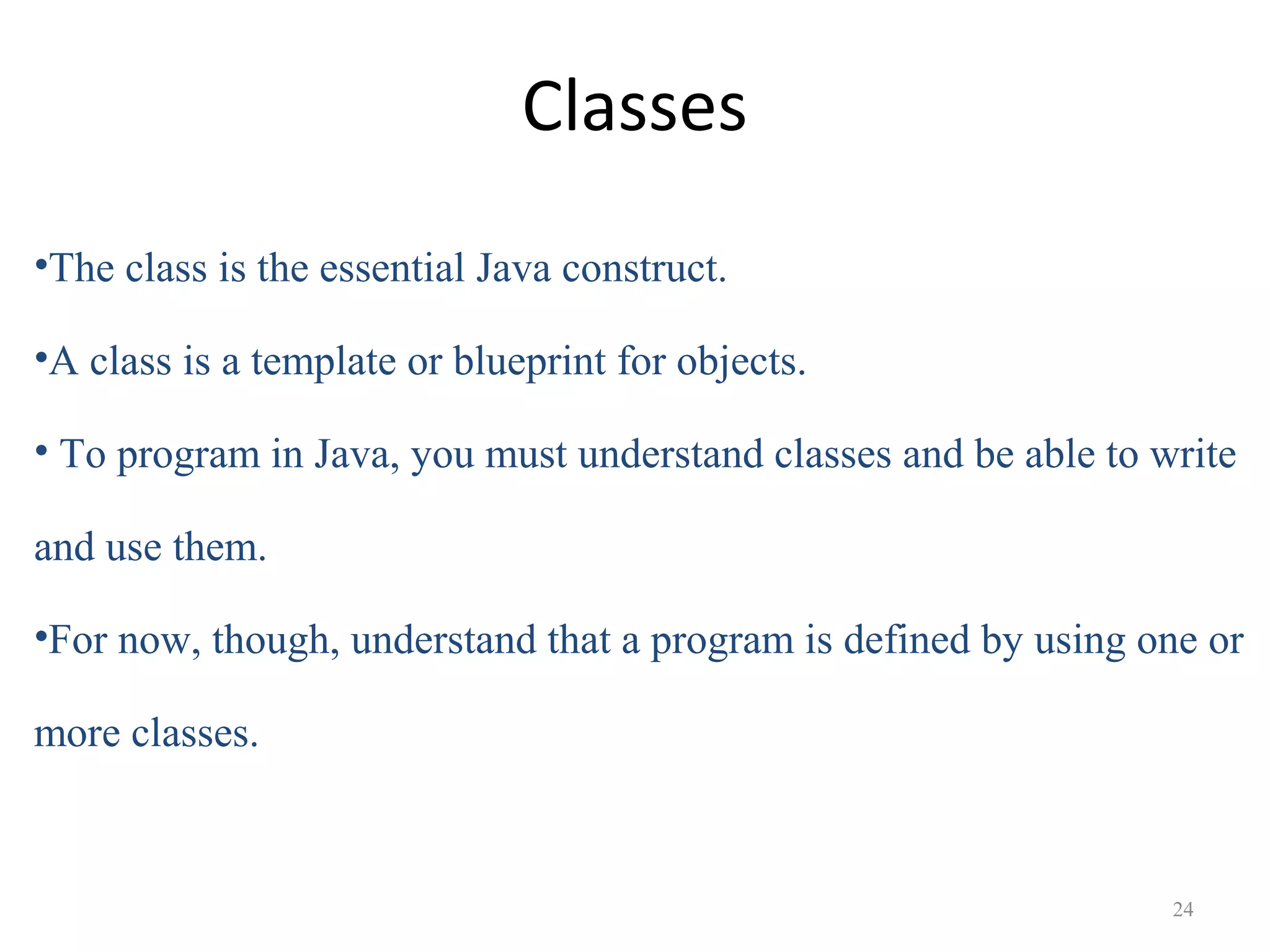 Java introduction | PPT