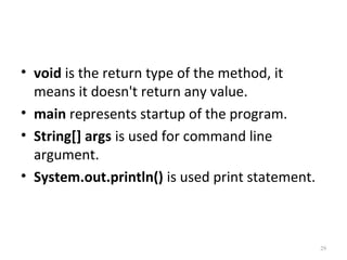 Java introduction | PPT