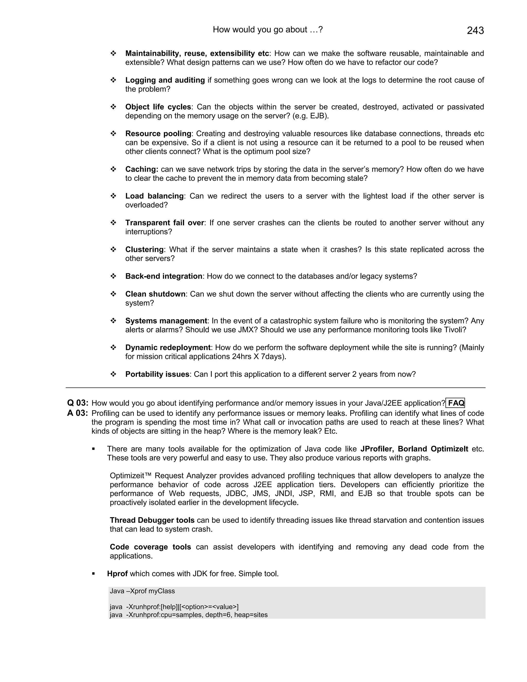 Java j2ee job interview companion ebook