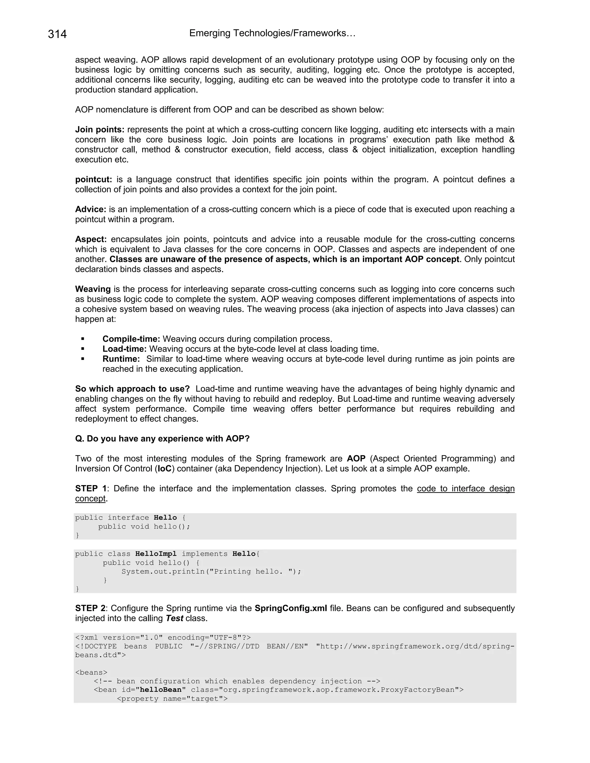 Java j2ee job interview companion ebook