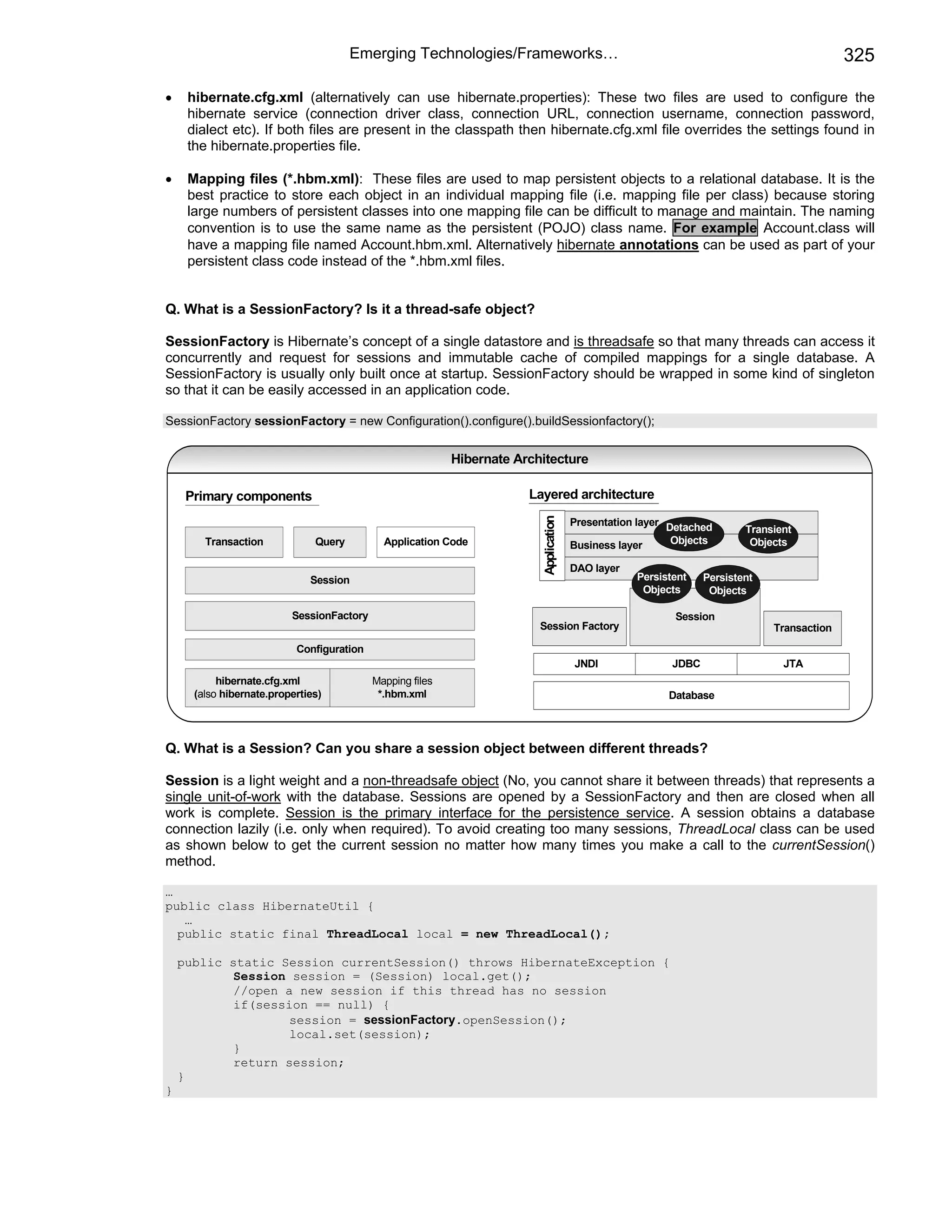 Java j2ee job interview companion ebook