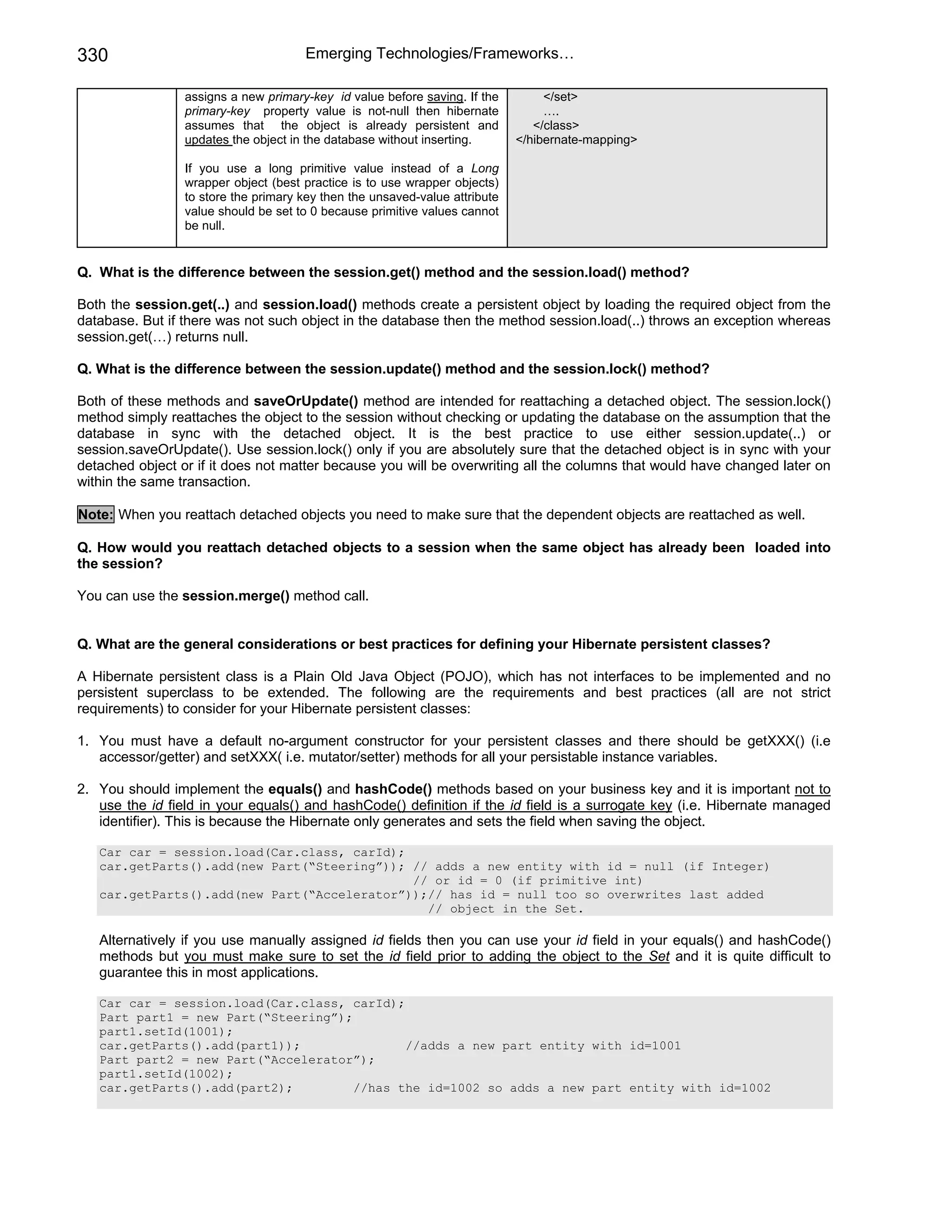 Java j2ee job interview companion ebook