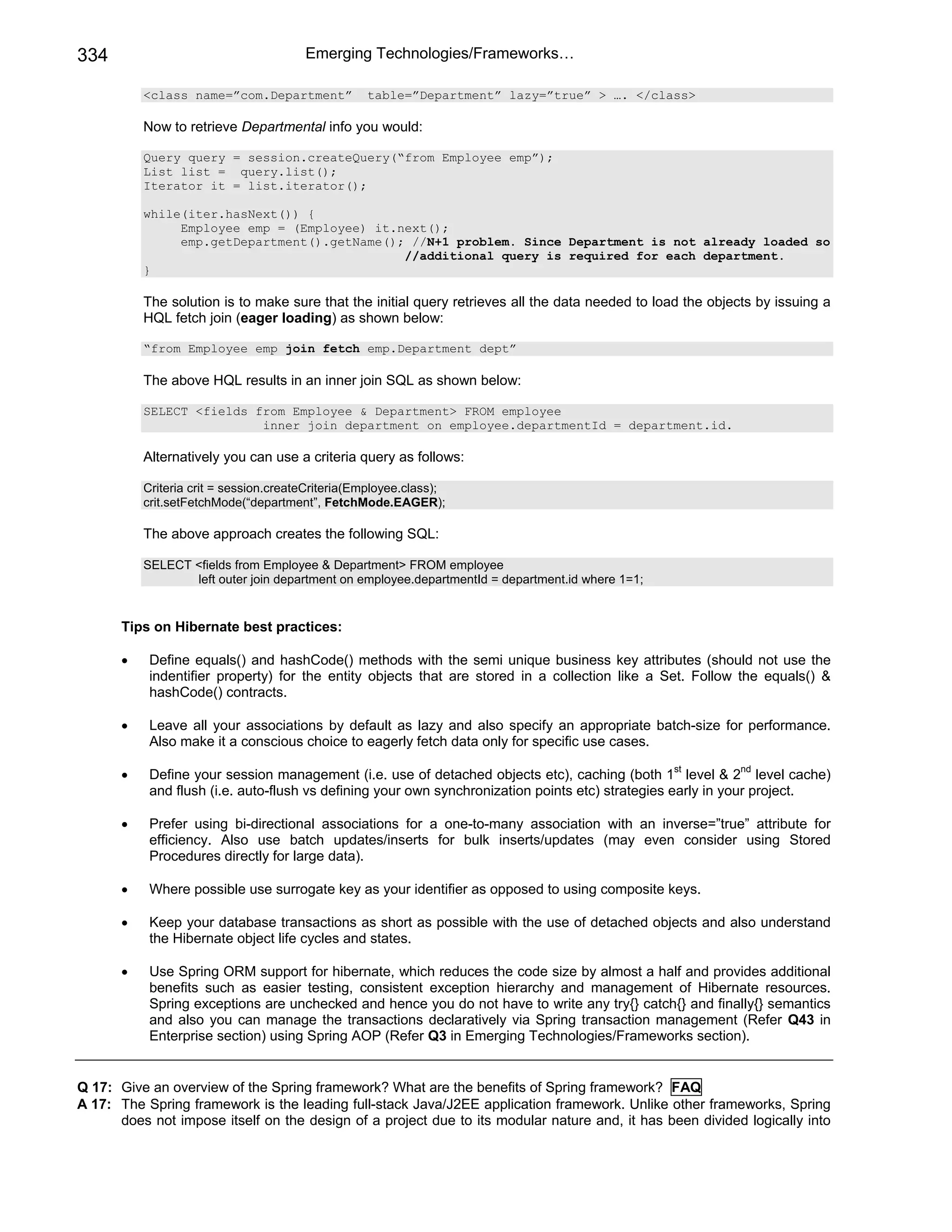 Java j2ee job interview companion ebook